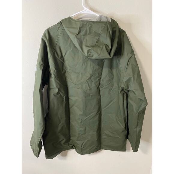 New Helly Hansen Workwear Mandal Waterproof Jacket, Army Green Size 6XL - Picture 3 of 5